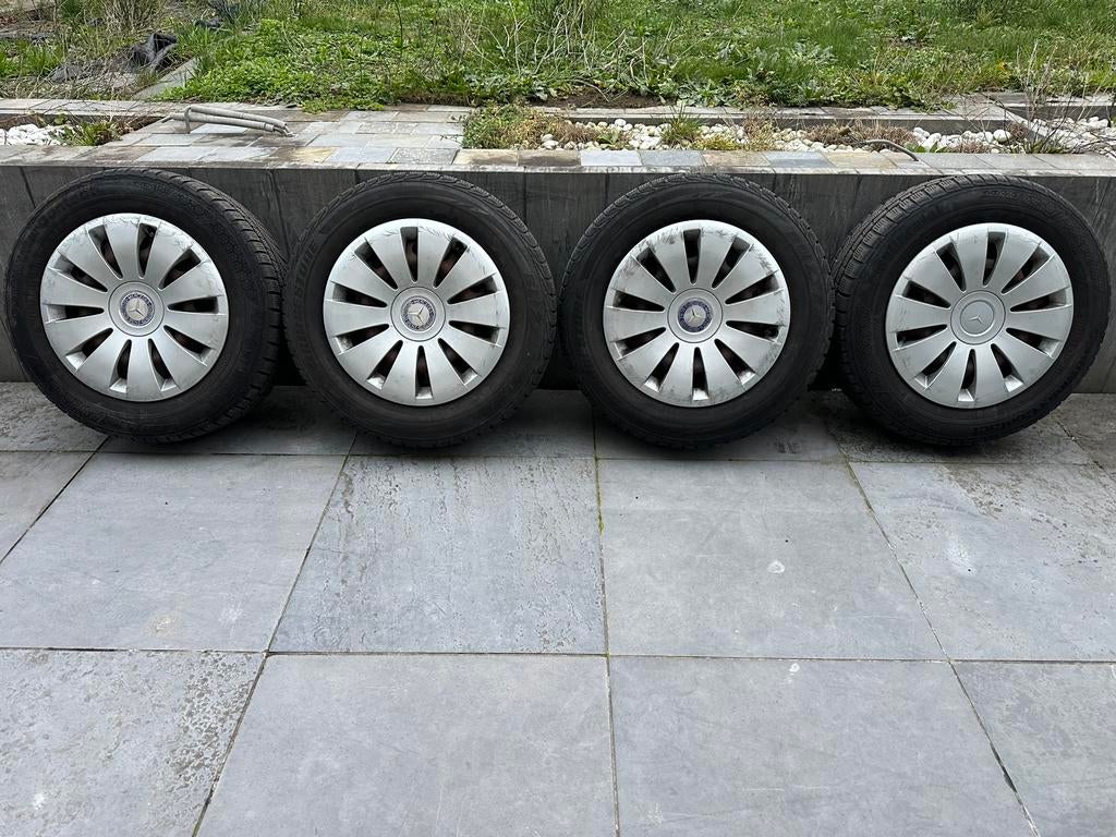 JANTES & PNEUS MERCEDES CL A , B , 195 / 65 R 15 / M&S !, Autos : Pièces & Accessoires, Pneus & Jantes, Pneu(s), Enlèvement