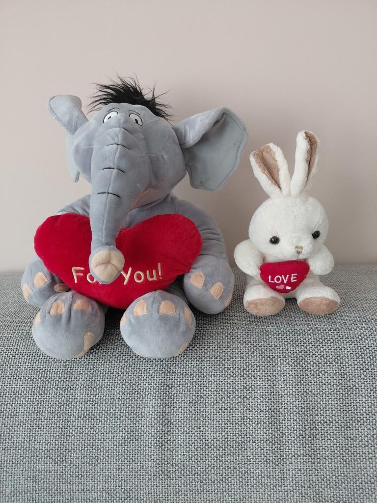 Valentijnsknuffels, Ophalen of Verzenden, Olifant