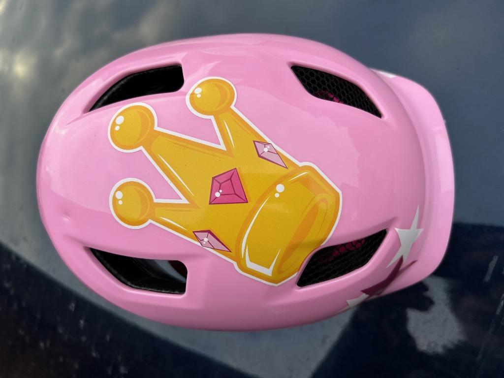 Casque Vélo fille, XS, Comme neuf, Enlèvement, Btwin