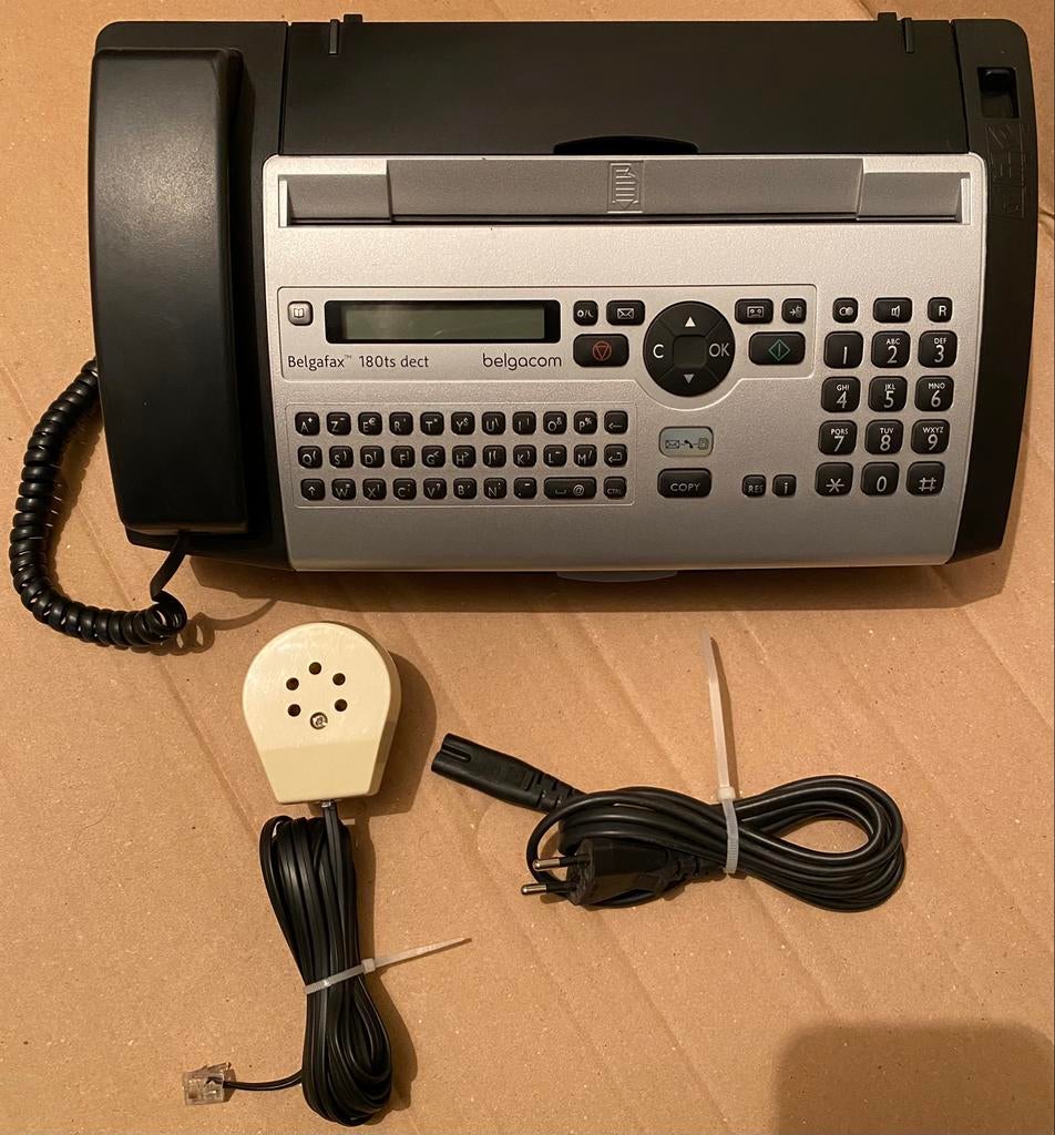 Telefoon - Fax - exemplaar Belgacom 180ts dect, prijs €15/st, Telecommunicatie, Faxen, Ophalen of Verzenden, Zo goed als nieuw