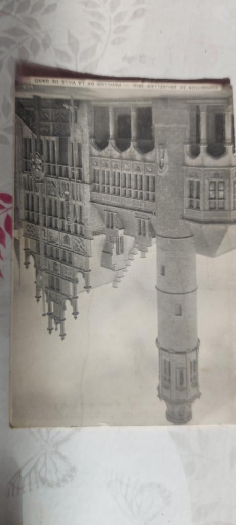 Anciennes cartes pistales expo bruxelles 1910, Collections, Enlèvement ou Envoi