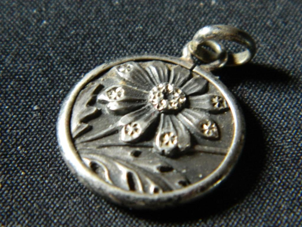 Pendentif miroir Argent 835, Envoi, Argent, Pendentif