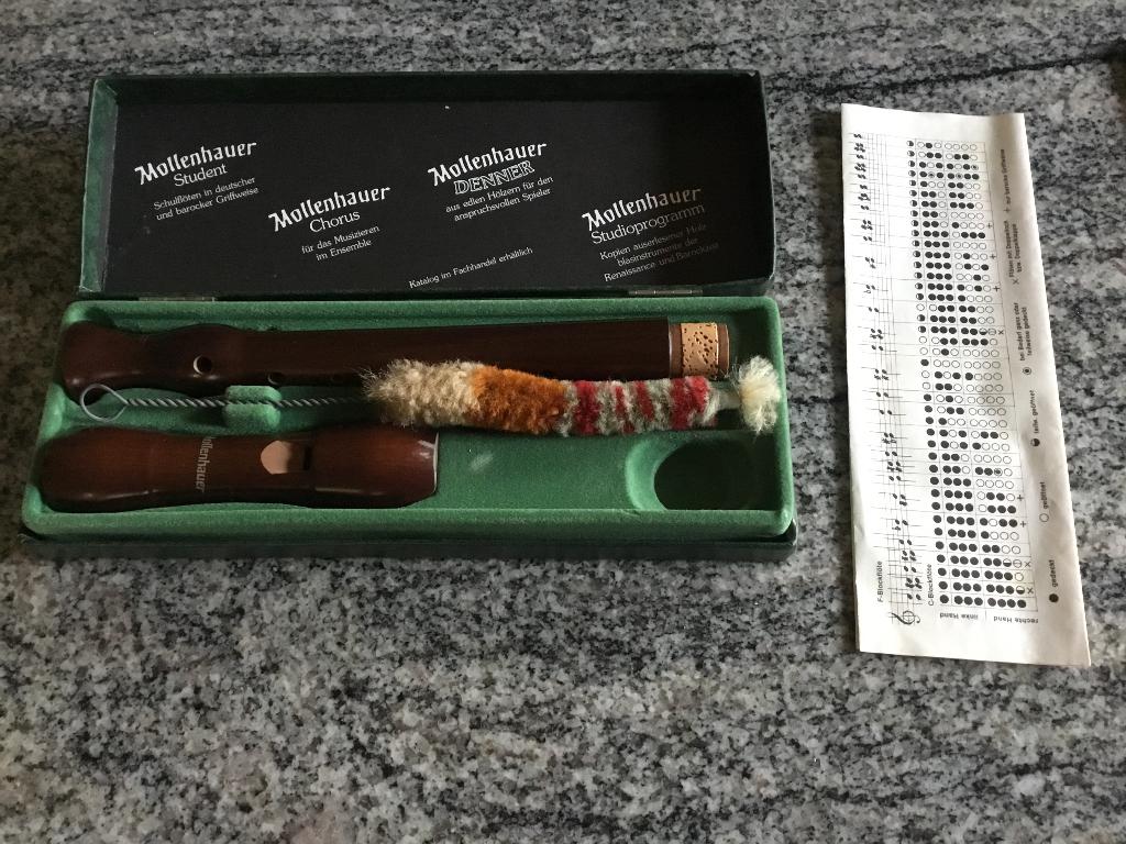 Blokfluiten hohner + mollenhauer student 1003, Musique & Instruments, Instruments à vent | Flûtes à bec, Enlèvement ou Envoi, Comme neuf