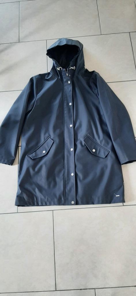 Blauwe lange regenjas America Today XL, Ophalen of Verzenden, Zo goed als nieuw, Blauw
