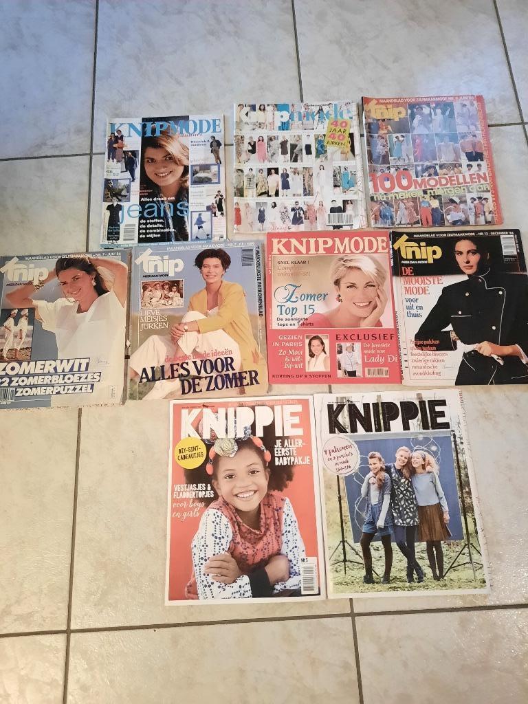 Naaipatronen Knip, Knippie, Anna, Burda, Hobby en Vrije tijd, Ophalen of Verzenden, Zo goed als nieuw, Overige typen