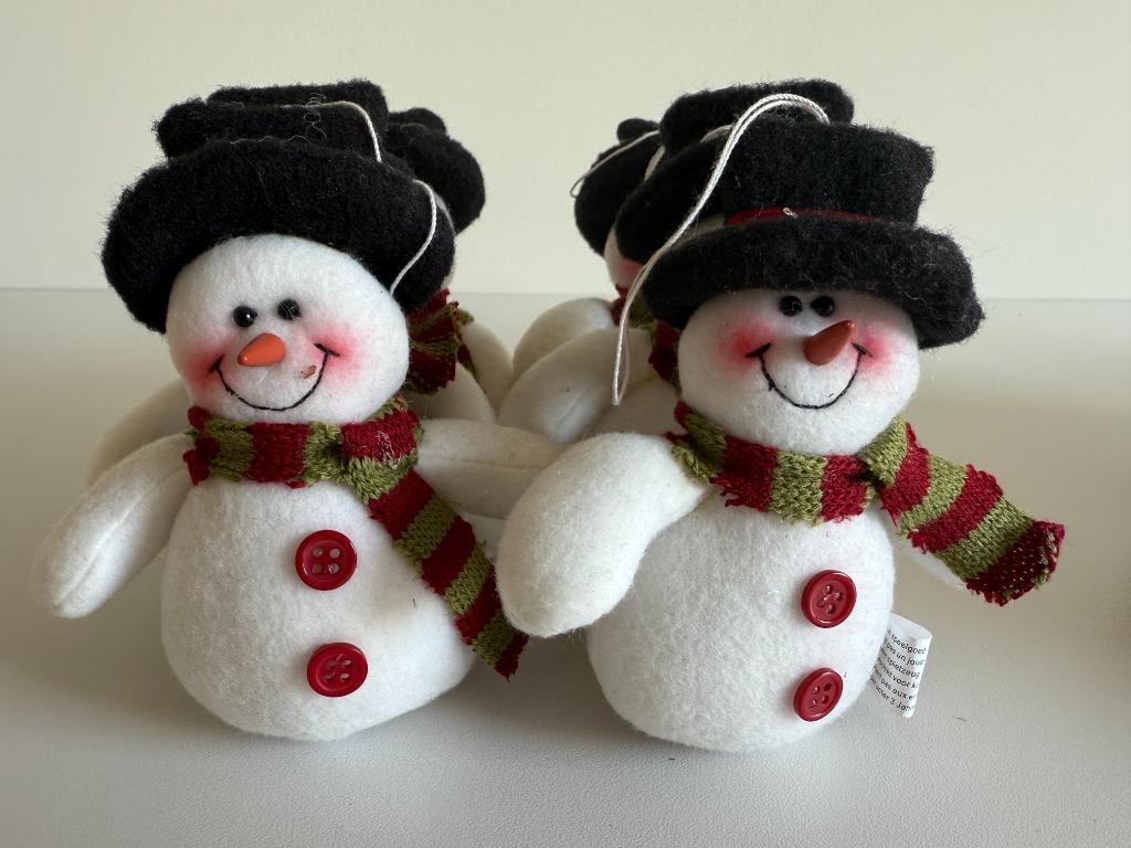 Kerstfiguren met ophanglusje (24 stuks), Diversen, Kerst, Ophalen of Verzenden, Nieuw