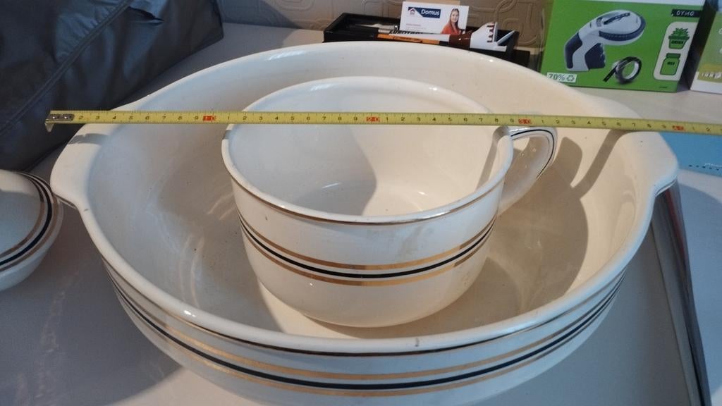 Antieke wasset., Ophalen