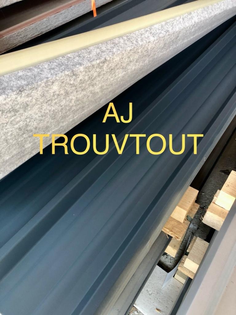 toles acier anti condensation tôle couverture 13,50€/M2 TTC, Bricolage & Construction, Enlèvement ou Envoi, Neuf, Gris