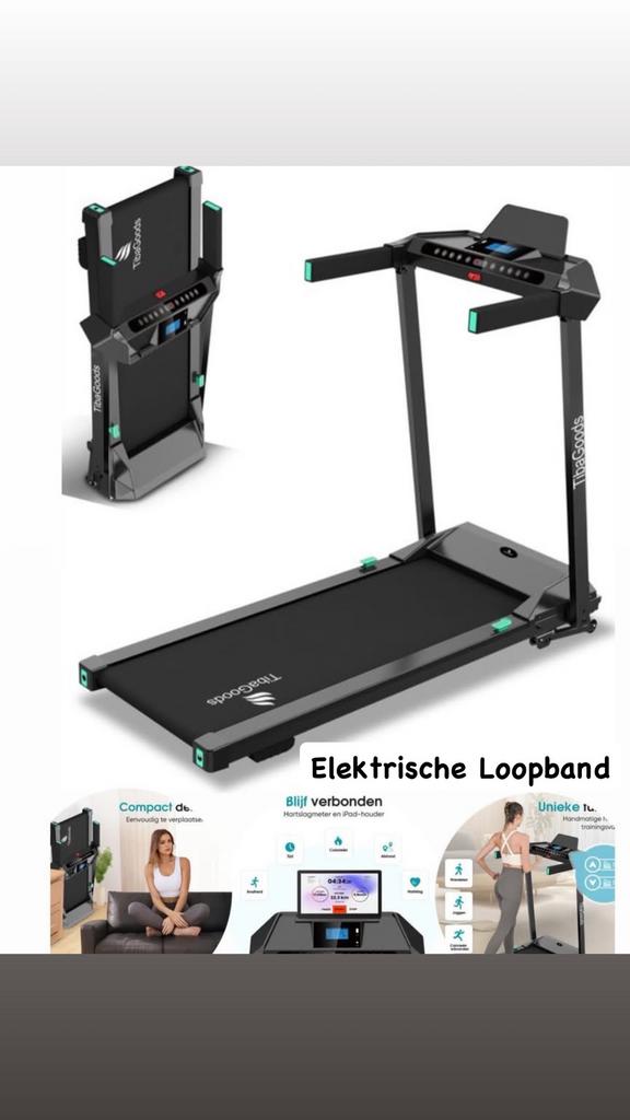 Elektrische Loopband / Led-Display / 12 Training Programma’s, Sport en Fitness, Fitnessmaterialen, Ophalen of Verzenden