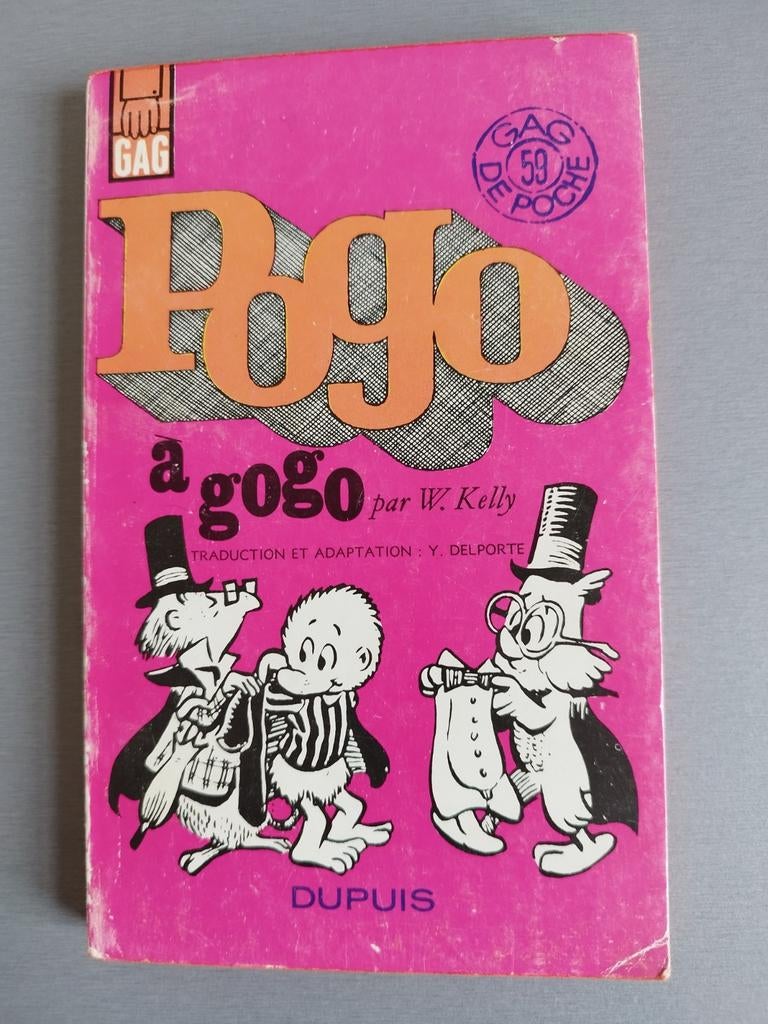 Pogo à gogo Gag de poche 58 W. Kelly Dupuis, Eén stripboek, Ophalen of Verzenden, Gelezen