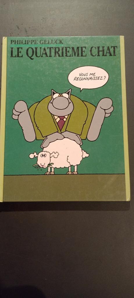 BD 'Le chat, tome 4, le quatrième chat.' édition originale, Livres, BD, Enlèvement ou Envoi, Utilisé