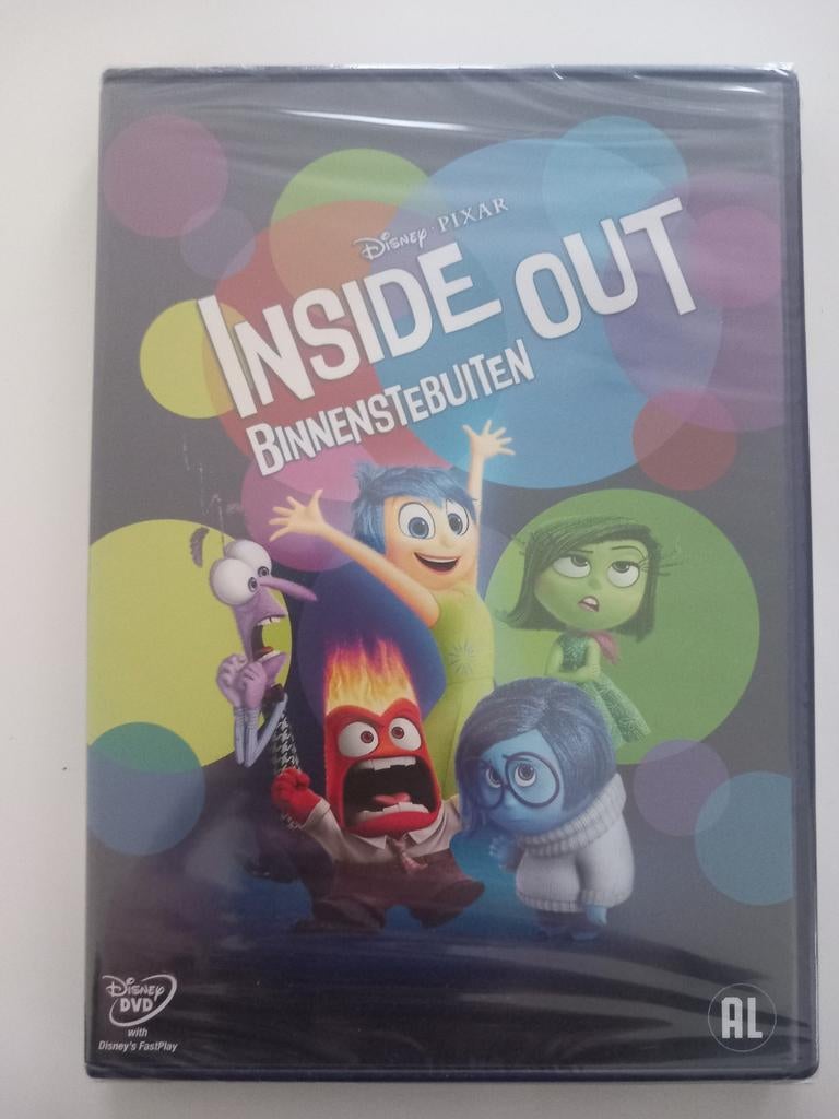 Dvd Inside Out (Animatiefilm) NIEUW, Ophalen of Verzenden, Nieuw in verpakking
