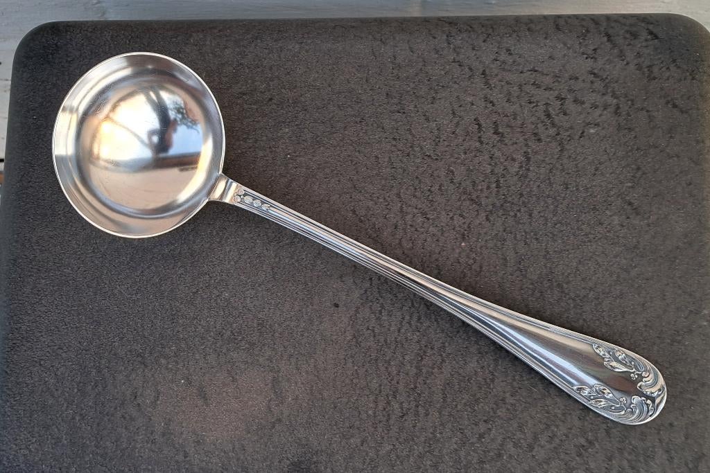 louche en métal argenté, Antiquités & Art, Enlèvement ou Envoi