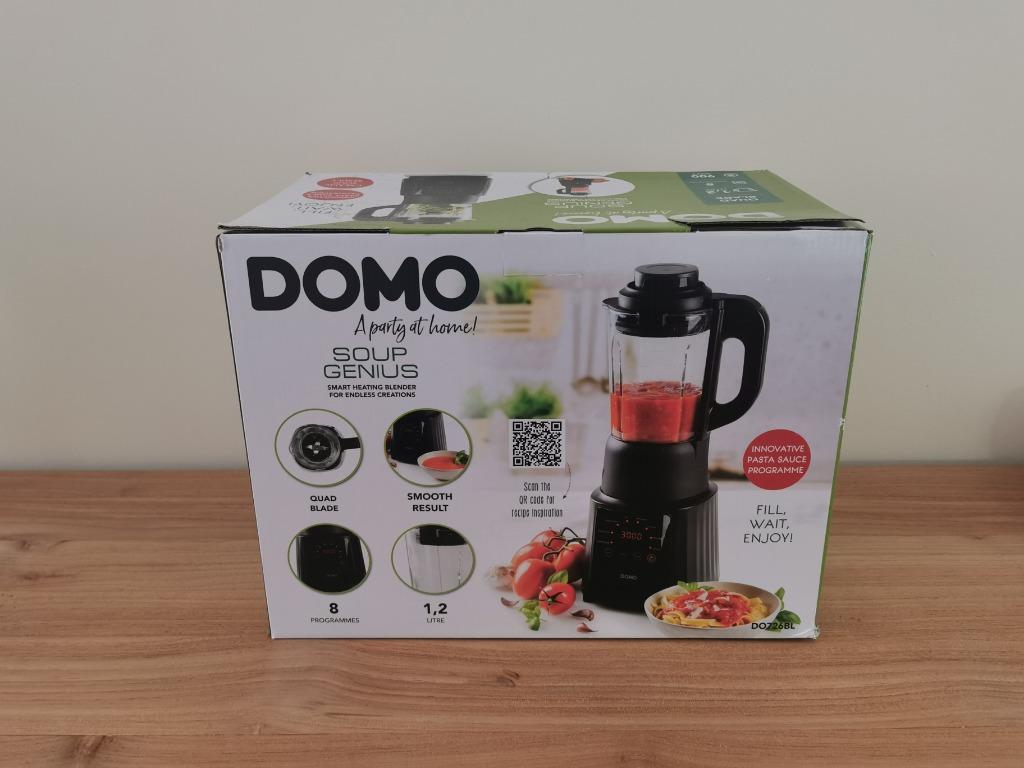 DOMO Soepmaker DO726BL, Electroménager, Mélangeurs, Enlèvement, Neuf, Mélangeur de soupe