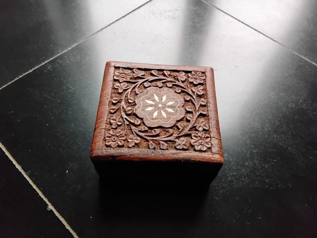 Juwelenkistje hout, Ophalen of Verzenden