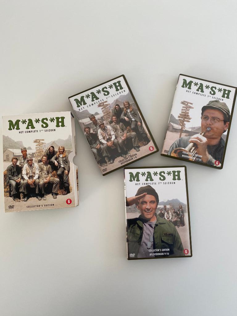 3 DVD Box Mash S1, Alle leeftijden, Boxset, Ophalen of Verzenden, Zo goed als nieuw