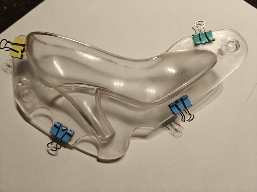 À vendre : Chocolate Shape — Chaussure à talons hauts pour f, Hobby & Loisirs créatifs, Confection de Gâteaux & Cupcakes, Enlèvement ou Envoi