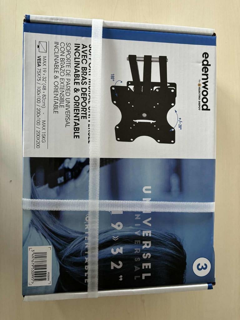 Support tv neuf encore sans sa boîte, TV, Hi-fi & Vidéo, Enlèvement