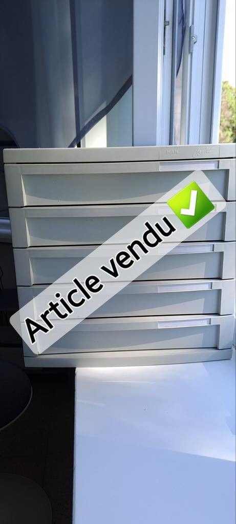 Armoire 5 tiroirs han professionnel / Article vendu ✅️, Maison & Meubles, Comme neuf