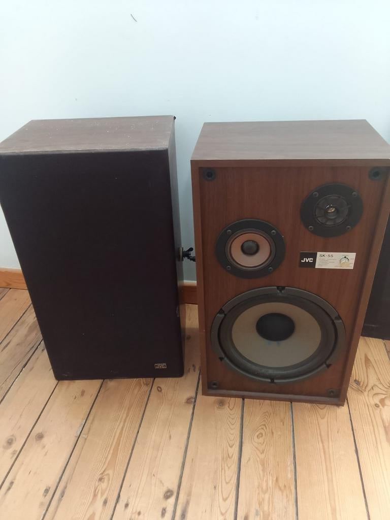 Paire de baffles JVC SK-55 prix 90 €, Enlèvement, Utilisé, JVC