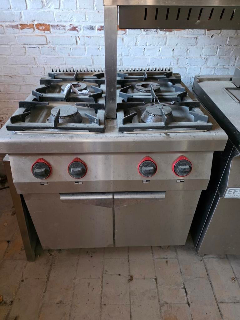 Gasvuur, Enlèvement, Utilisé, Cuisinière, Friteuse et Grils