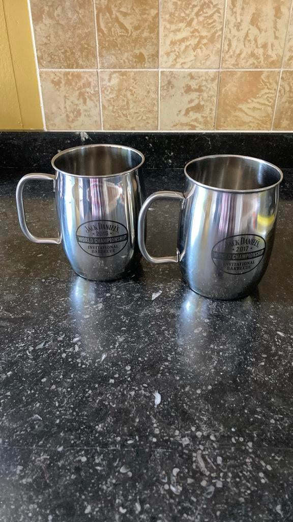 Gobelets en métal originaux de Jack Daniel's., Enlèvement ou Envoi, Neuf