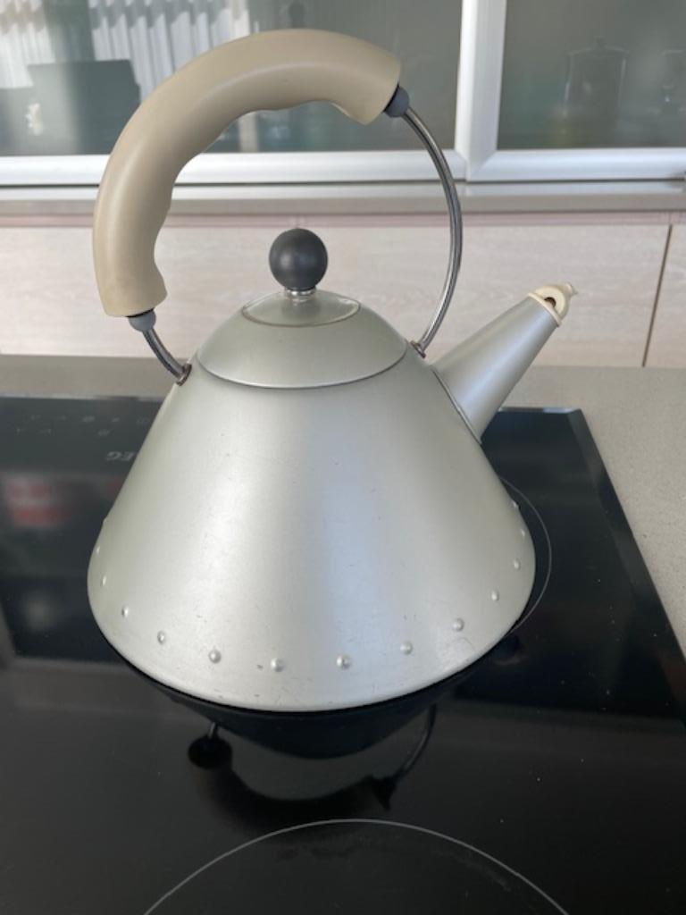 Alessi fluitketel van roestvrij staal, Enlèvement ou Envoi, Utilisé, Rond, Autres matériaux