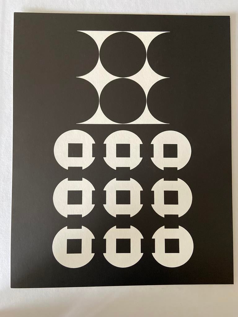 Uniek vintage werk - Vasarely 1970, Ophalen