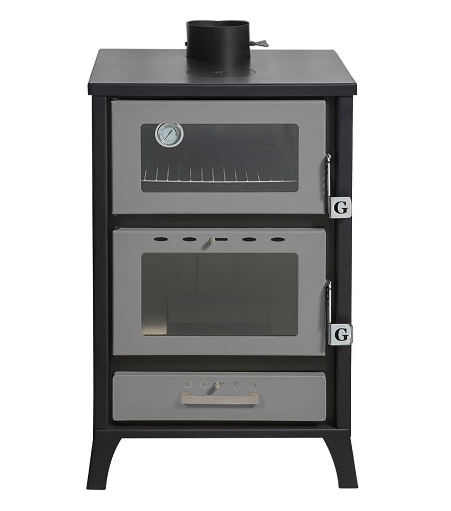 Poêle à bois gris, Enlèvement ou Envoi, Neuf