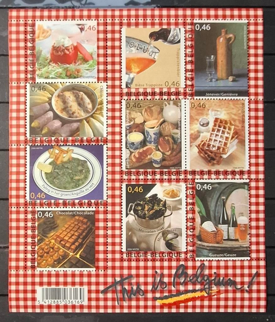 Belgique : COB 3577/86-B137 ** This is Belgium 2006., Sans timbre, Neuf, Enlèvement ou Envoi, Non oblitéré