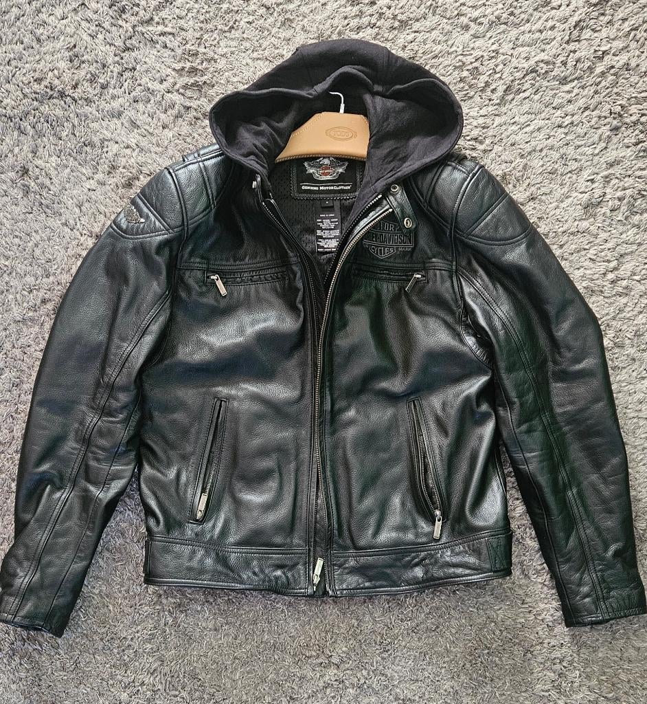 Harley-Davidson lederen jas maat M, Motoren, Kleding | Motorkleding, Jas | leer, Heren, Tweedehands, Ophalen of Verzenden