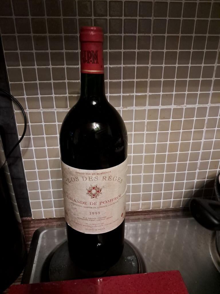 Vin clos des reges lalande de pomerol 1999, Collections, Enlèvement