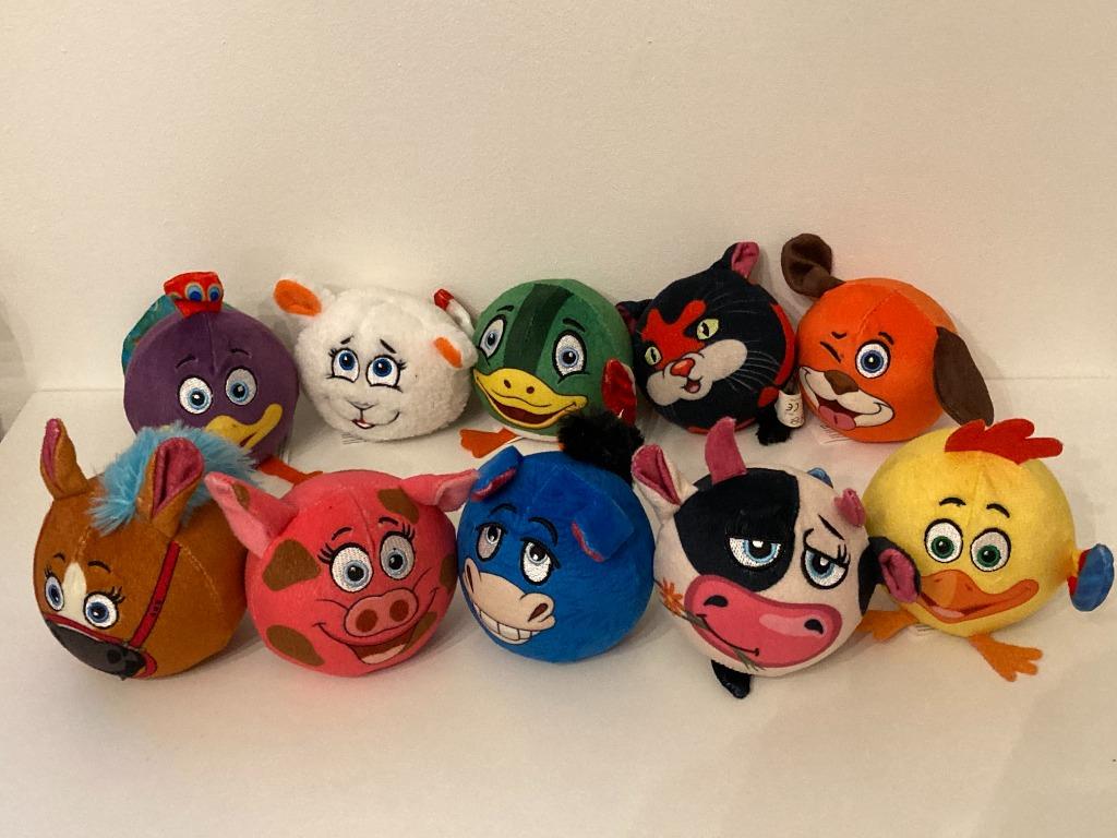 Complete set van 10 boerderij mini's, Ophalen of Verzenden, Zo goed als nieuw, Overige typen