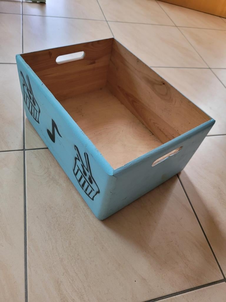 Caisse de rangement en bois, Bricolage & Construction, Enlèvement, Utilisé
