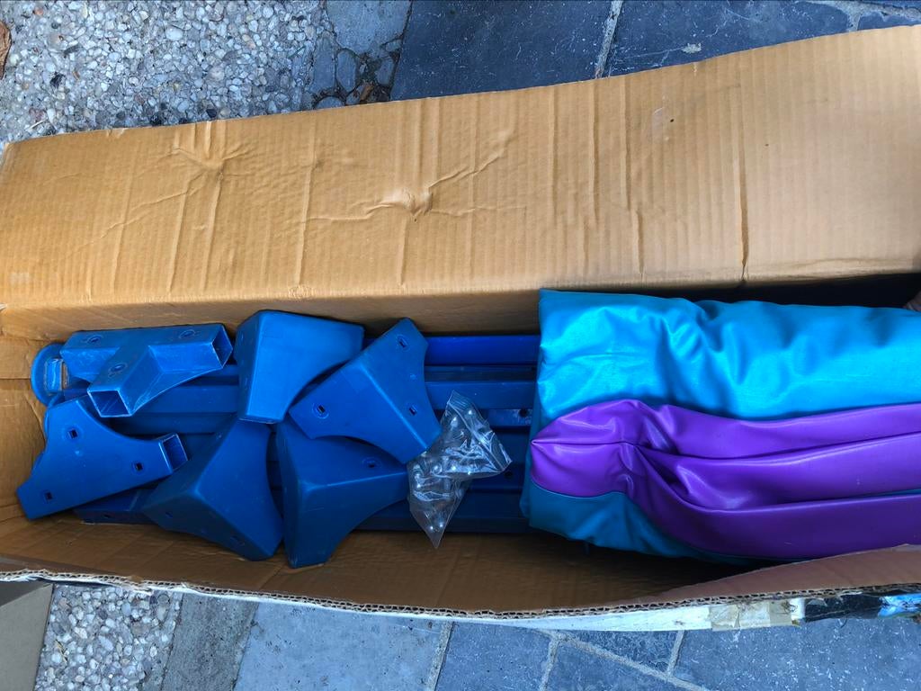 Piscine rectangulaire, Enlèvement, Utilisé