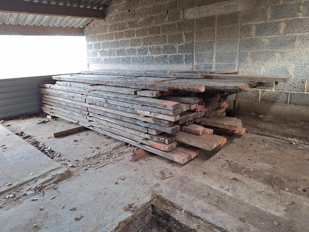 Gordingen balken juffers 15cm 17cm, Bricolage & Construction, Bois & Planches, Utilisé, Poutre, 300 cm ou plus, 50 mm ou plus