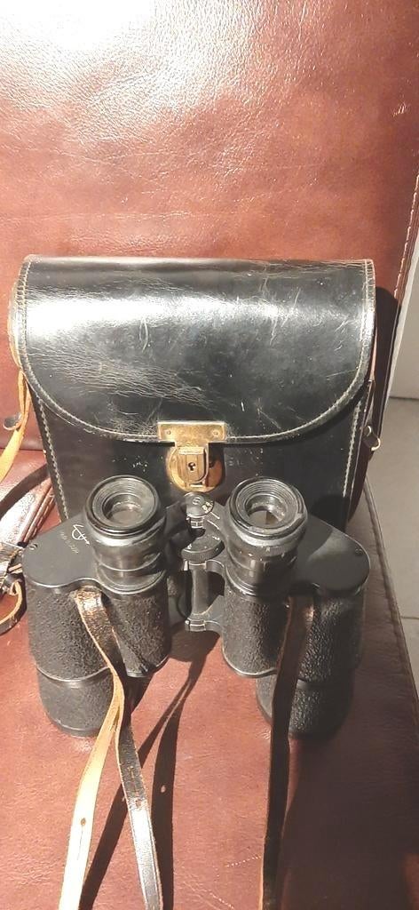 Jumelles rtro UUSR 7x50, avec tui en cuir, Enlèvement ou Envoi, Comme neuf