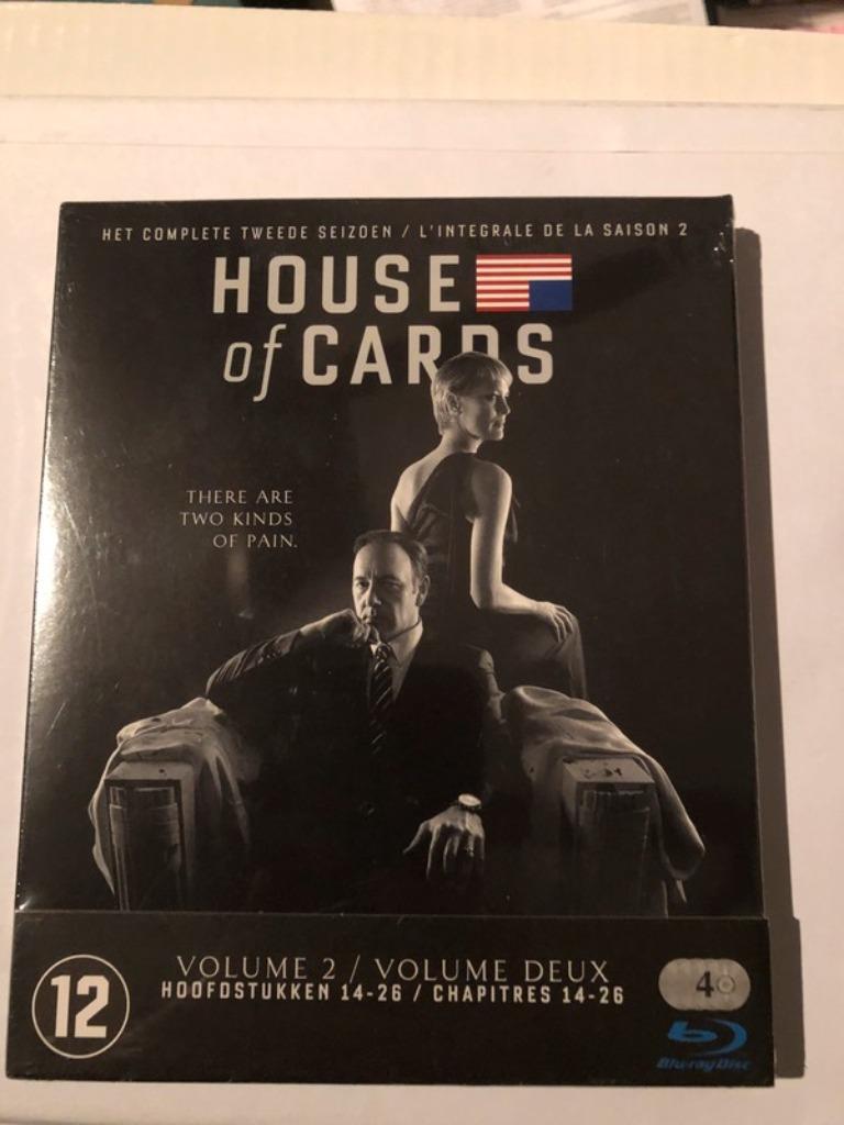 blu ray bluray house of cards saison 2 neuf, Ophalen of Verzenden