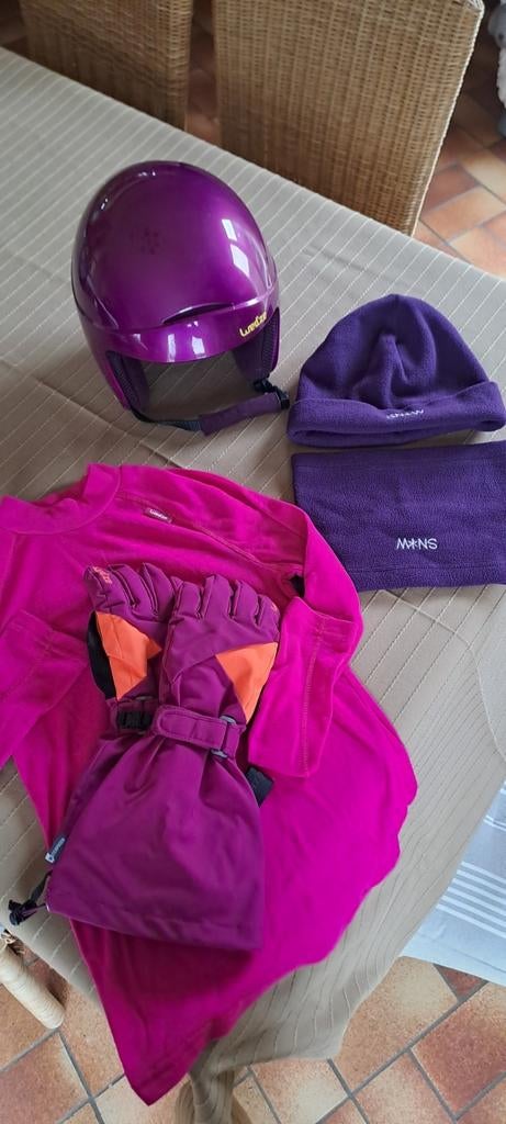 Casque junior wedzee et gants, Ophalen, Zo goed als nieuw, Ski