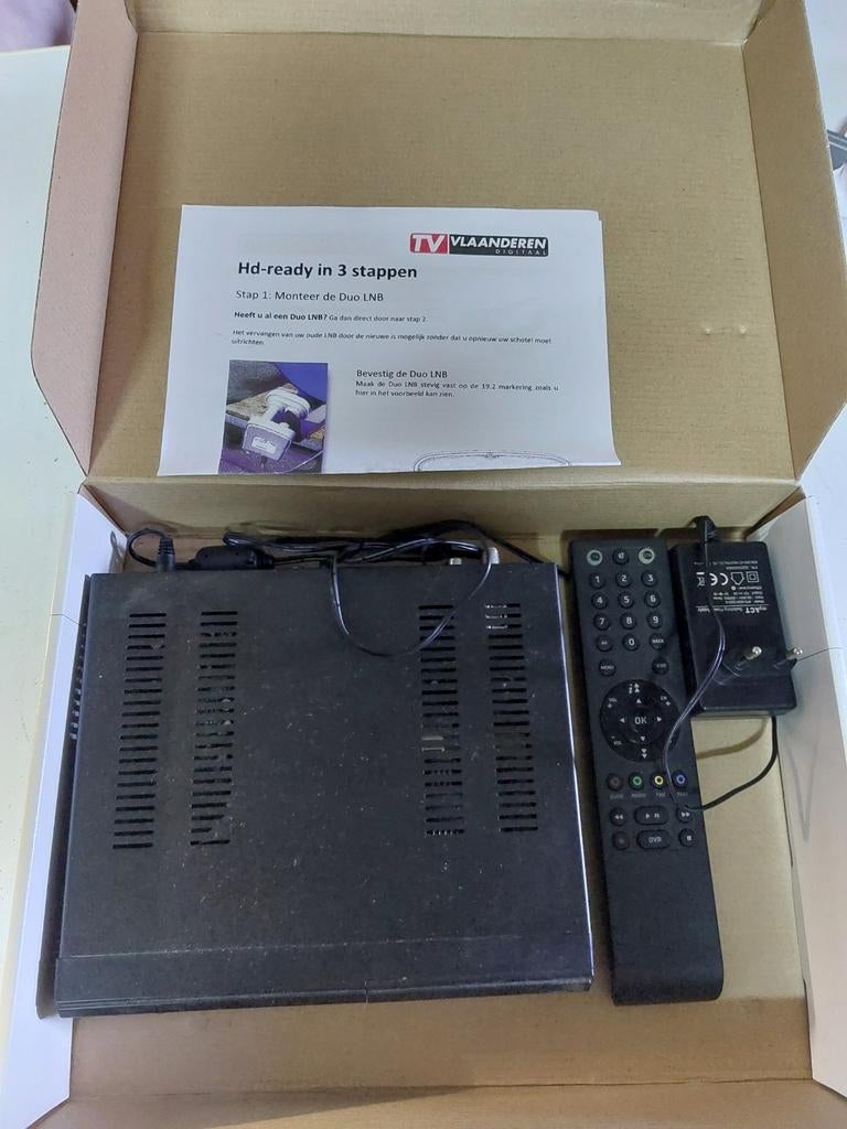 HD Receiver Sat 801, Ophalen