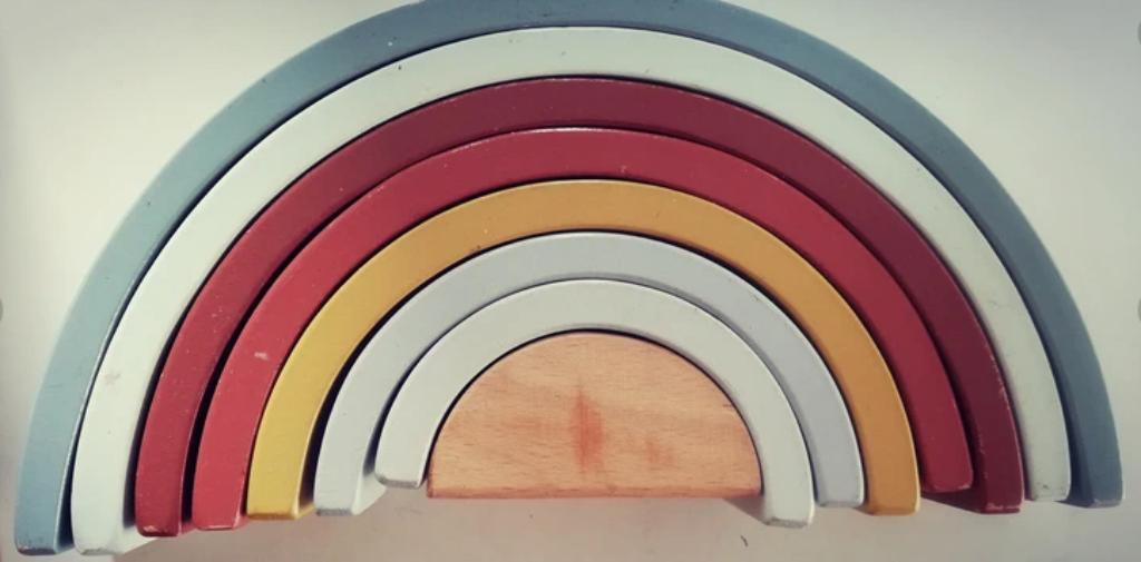 Houten regenboog Little Dutch, Kinderen en Baby's, Ophalen