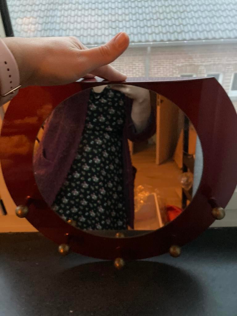 Kapstok met spiegel, Ophalen of Verzenden, Zo goed als nieuw, Wandkapstok, Minder dan 100 cm