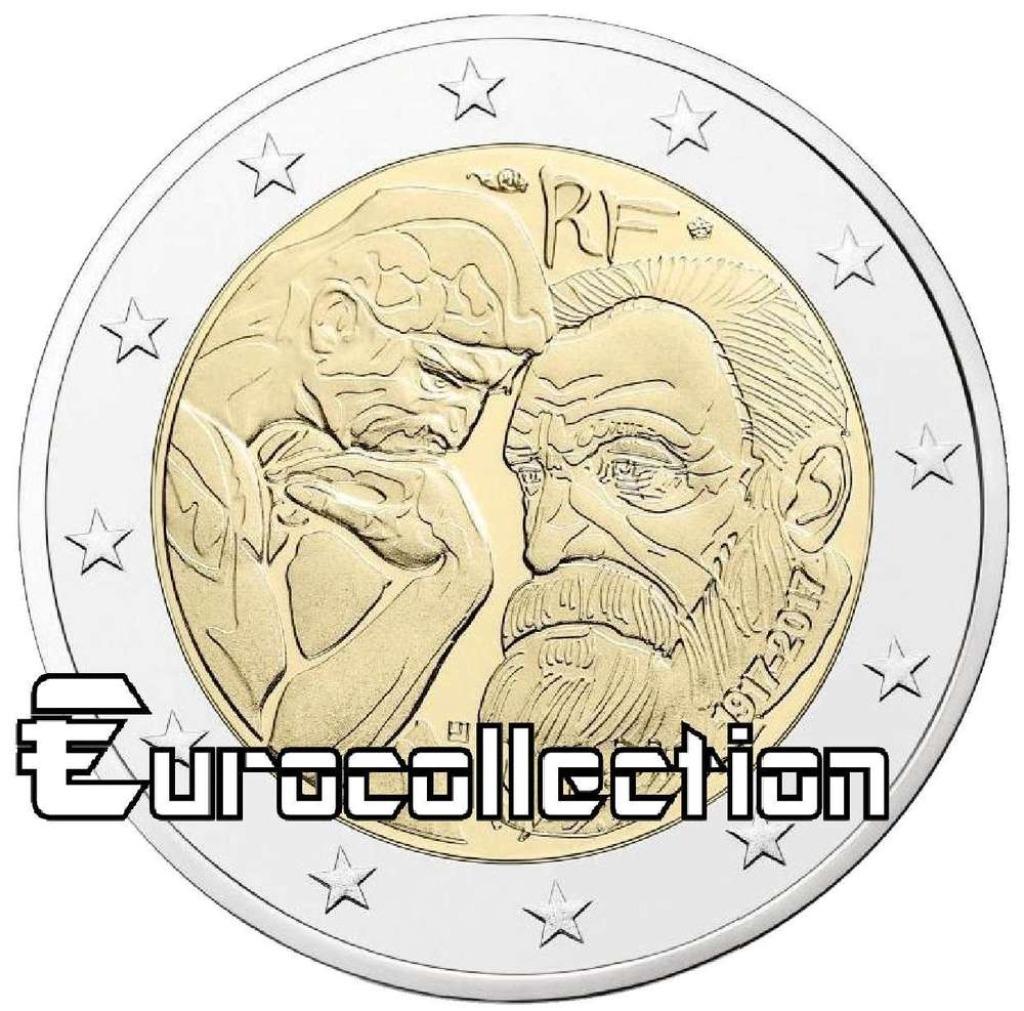 2 EUROS COMMEMORATION FRANCE 2017, Enlèvement, France, 2 euros, Monnaie en vrac