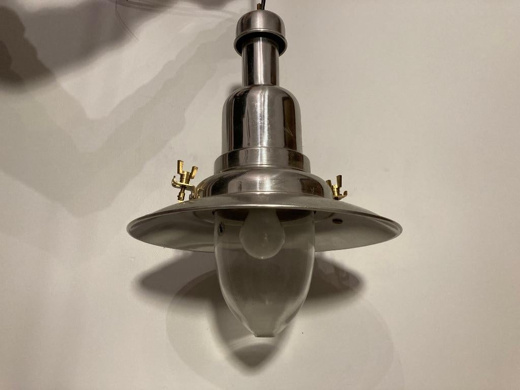 Lampe suspendue Ikea Ottava, Industrieel trendy, Enlèvement ou Envoi, Verre, Utilisé