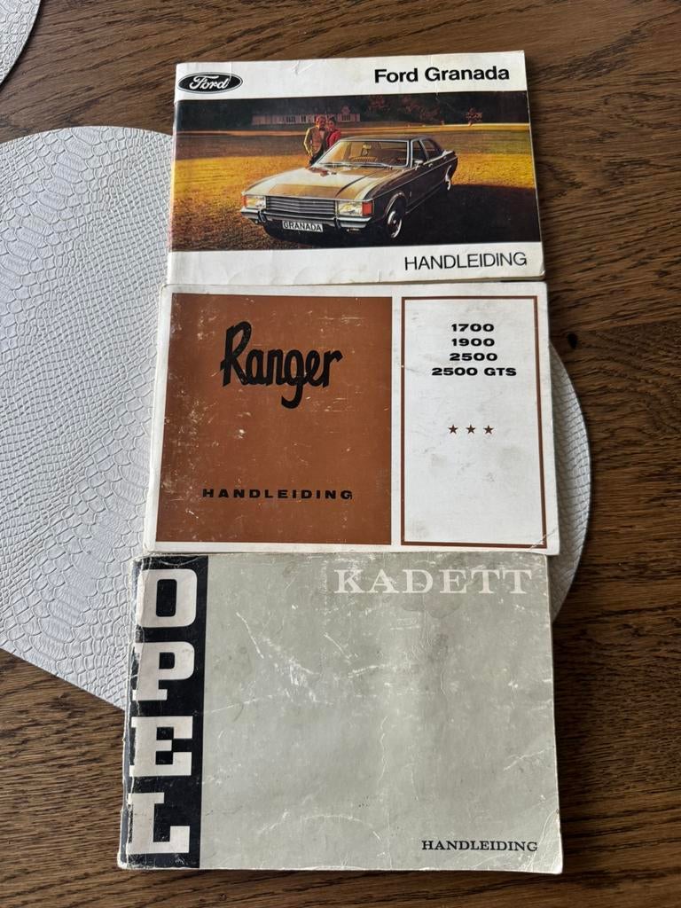 Handleiding voor Ranger 1973, Opel en Ford, Enlèvement