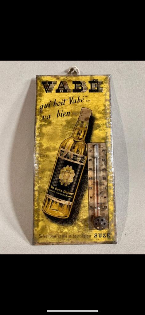 Plaque publicitaire vintage – VABÉ / SUZE (années 1950), Enlèvement ou Envoi, Comme neuf