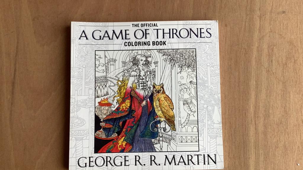 Kleurboek a game of thrones, Hobby & Loisirs créatifs, Enlèvement ou Envoi, Comme neuf