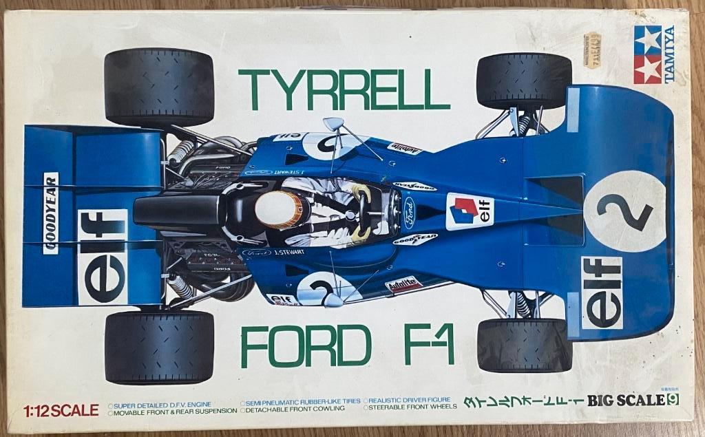 TYRRELL 003 Ford F1 Jackie Stewart schaal 1:12, Hobby en Vrije tijd, Modelbouw | Auto's en Voertuigen, Nieuw, Auto, Groter dan 1:32
