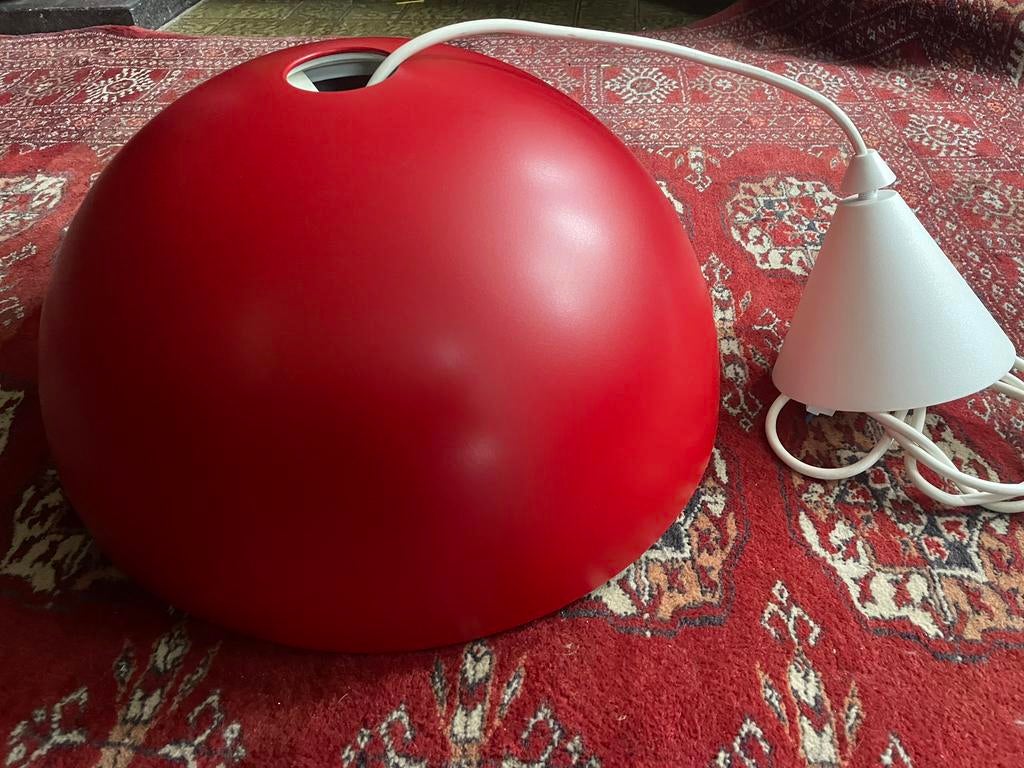 Vintage IKEA space age hanglamp, Huis en Inrichting, Ophalen of Verzenden, Metaal