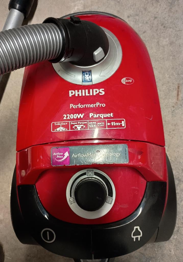 Aspirateur à traîneau Philips, Aspirateur, Sac à poussière, Ne fonctionne pas, Enlèvement